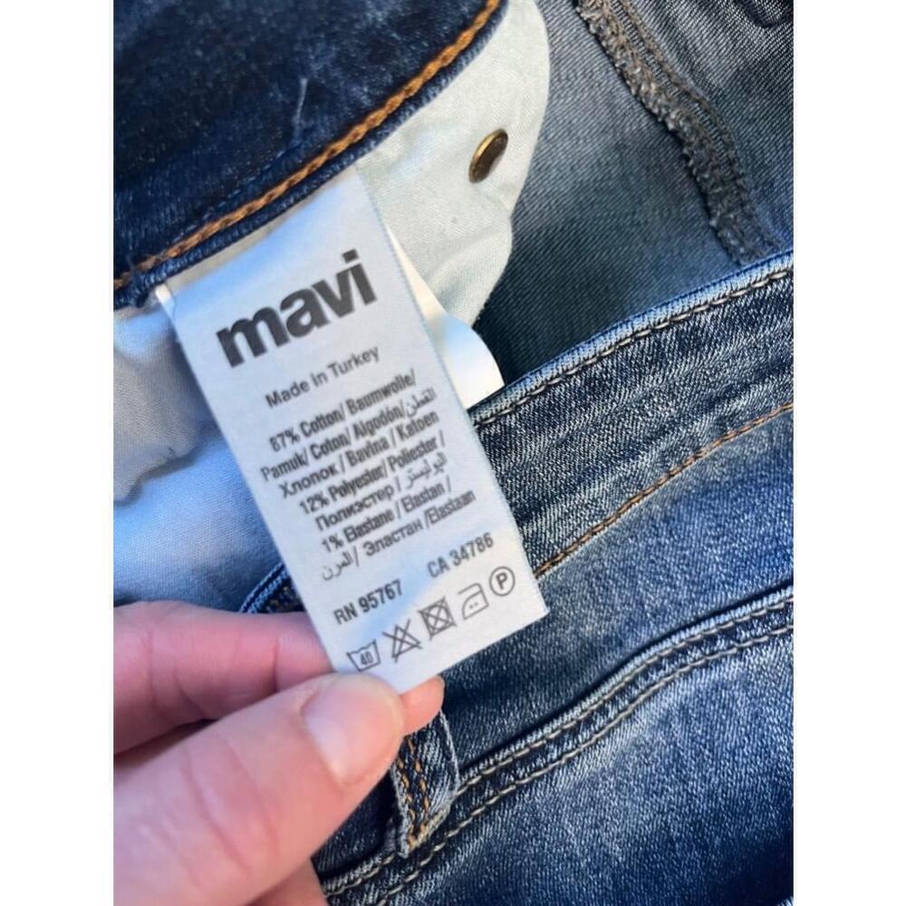 Mavi Molly Mid Rise Capri Jeans - Size 25 - Picture 6 of 13
